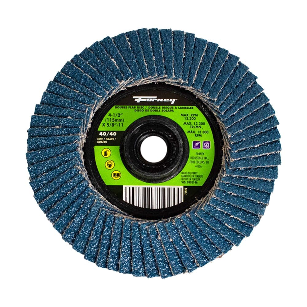 71925 Double Sided Flap Disc, 40/4